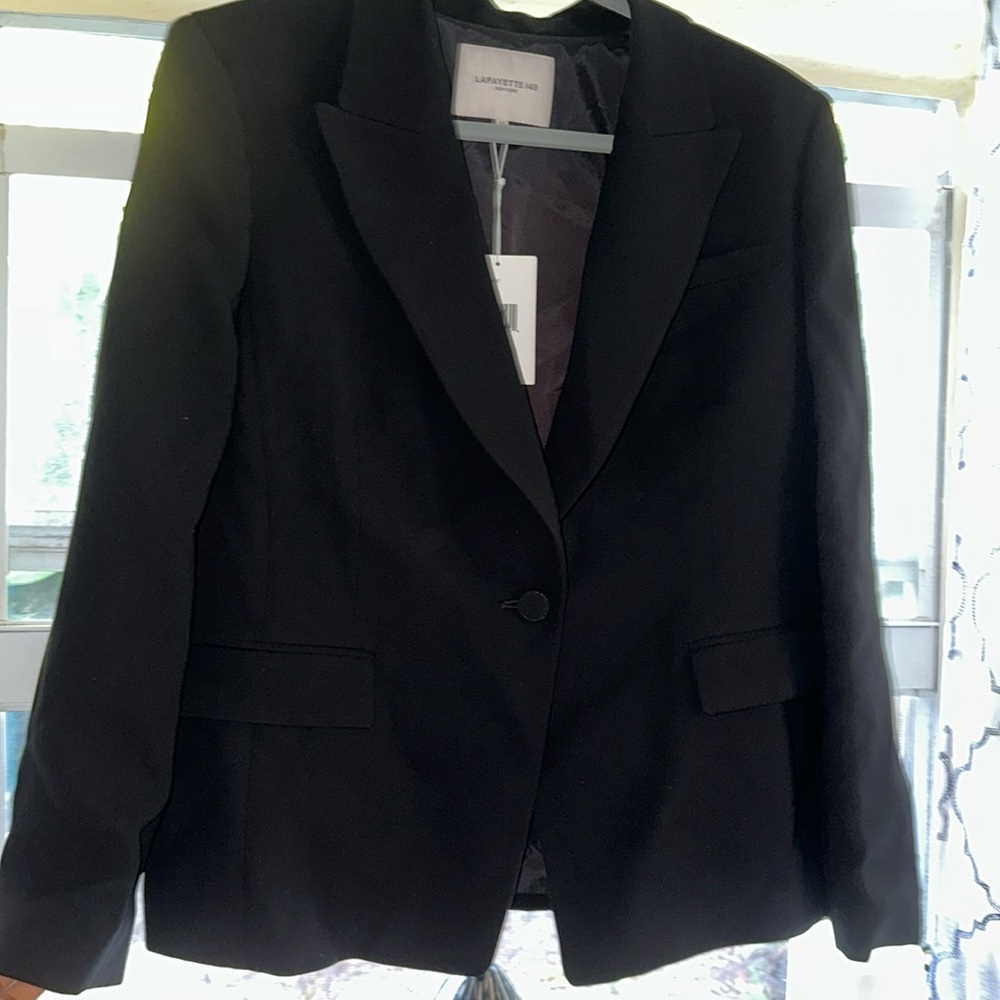Lafayette 148 New York Black blazer jacket